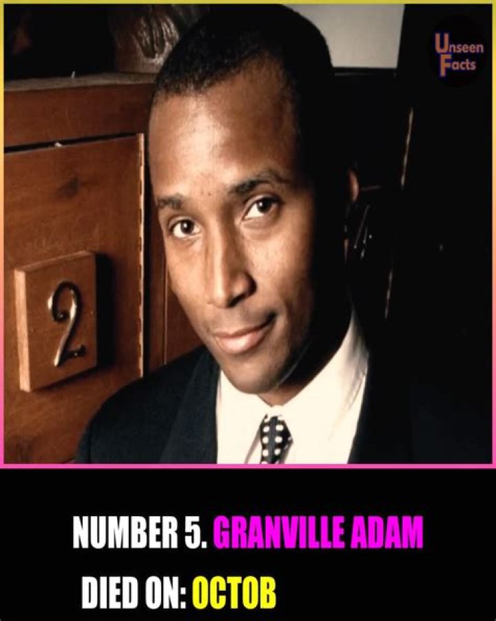 Granville Adams Age, Birthday, Wikipedia, Who, Nationality, Biography
