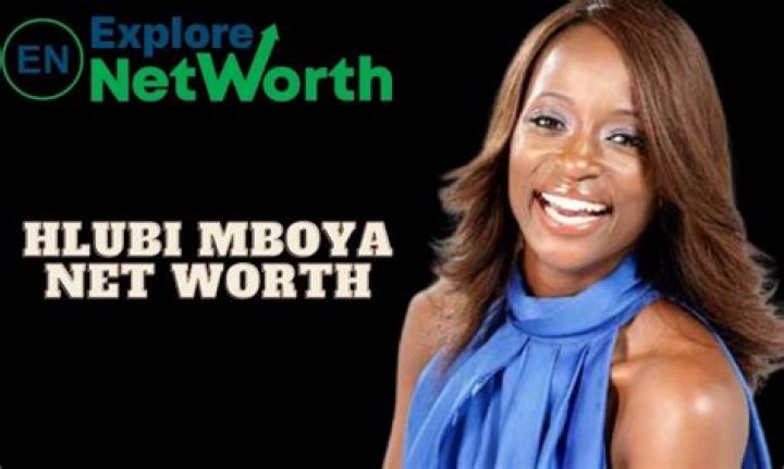 Hlubi Mboya Height, Weight, Net Worth, Age, Birthday, Wikipedia, Who, Nationality, Biography