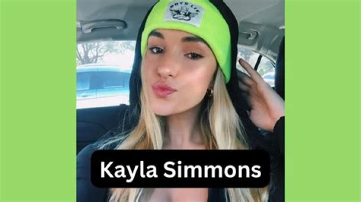 Kayla Simmons Height, Weight, Net Worth, Age, Wiki, Who, Instagram, Biography